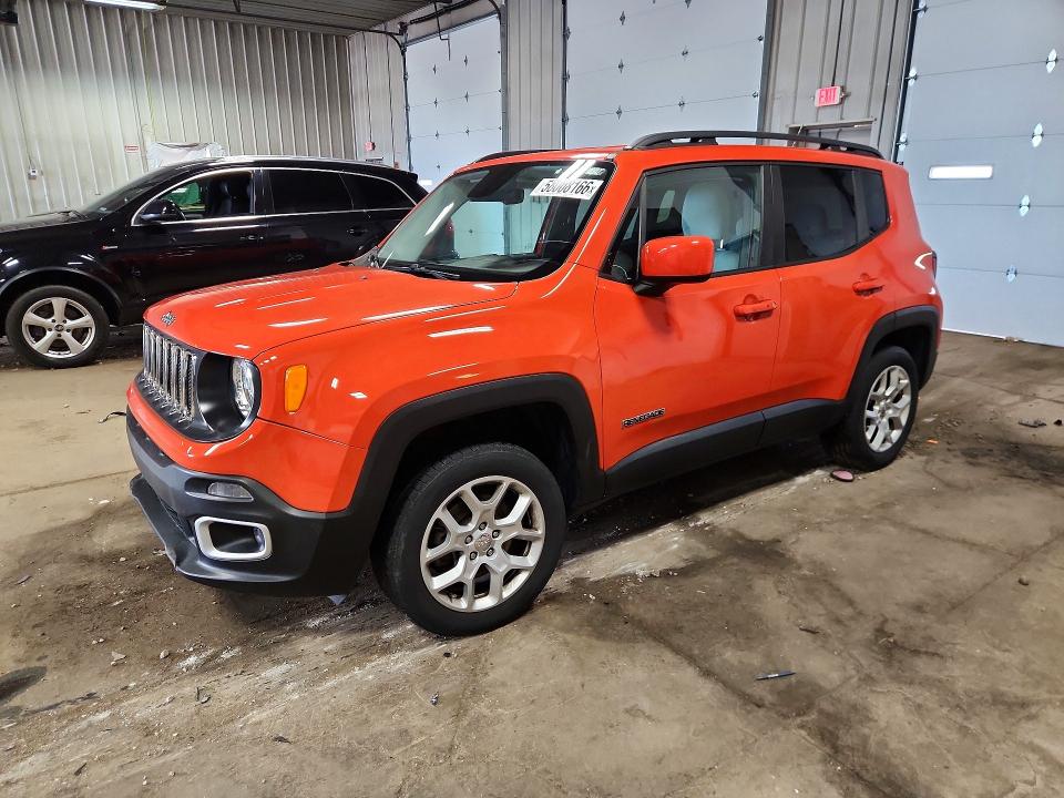JEEP RENEGADE 2016 с VIN ZACCJBBT9GPC69423 - Снимка от търг