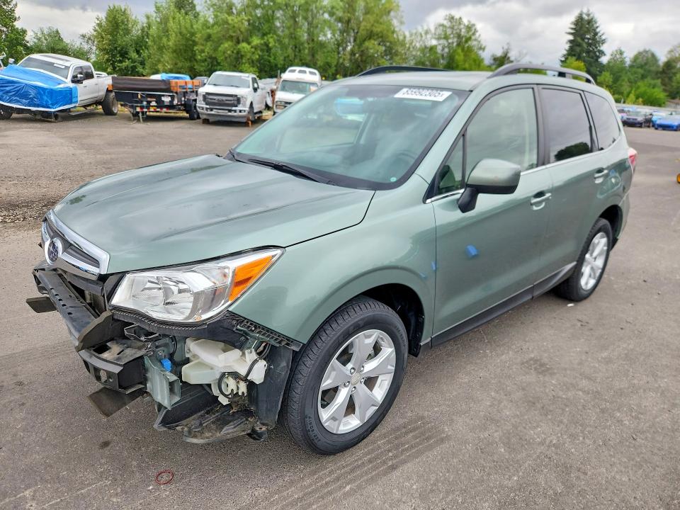 SUBARU FORESTER 2016 with VIN JF2SJAHCXGH497386 - Photo from auction