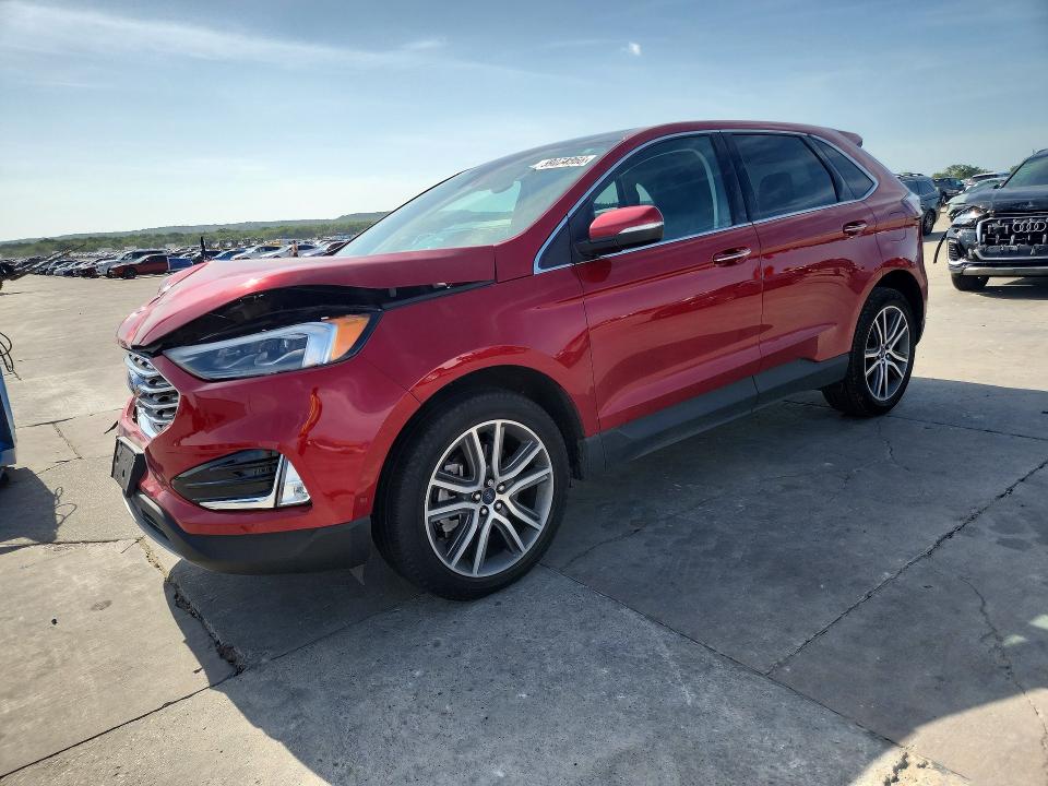 FORD EDGE 2021 with VIN 2FMPK3K94MBA03621 - Photo from auction
