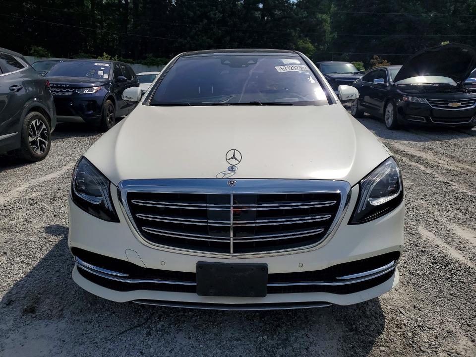 Photo 5 from auction – 2019 MERCEDES-BENZ S with VIN WDDUG8GBXKA490467