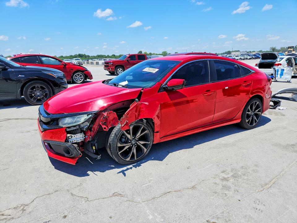 HONDA CIVIC 2019 with VIN 2HGFC2F86KH545579 - Photo from auction