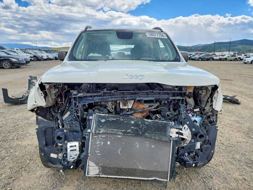 Photo 5 from auction – 2020 JEEP RENEGADE with VIN ZACNJBD12LPL73845
