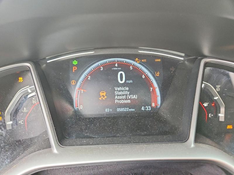 Photo 9 from auction – 2020 HONDA CIVIC with VIN 2HGFC2F81LH578877