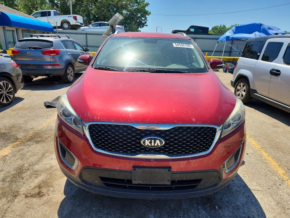 Photo 5 from auction – 2016 KIA SORENTO with VIN 5XYPG4A36GG032059
