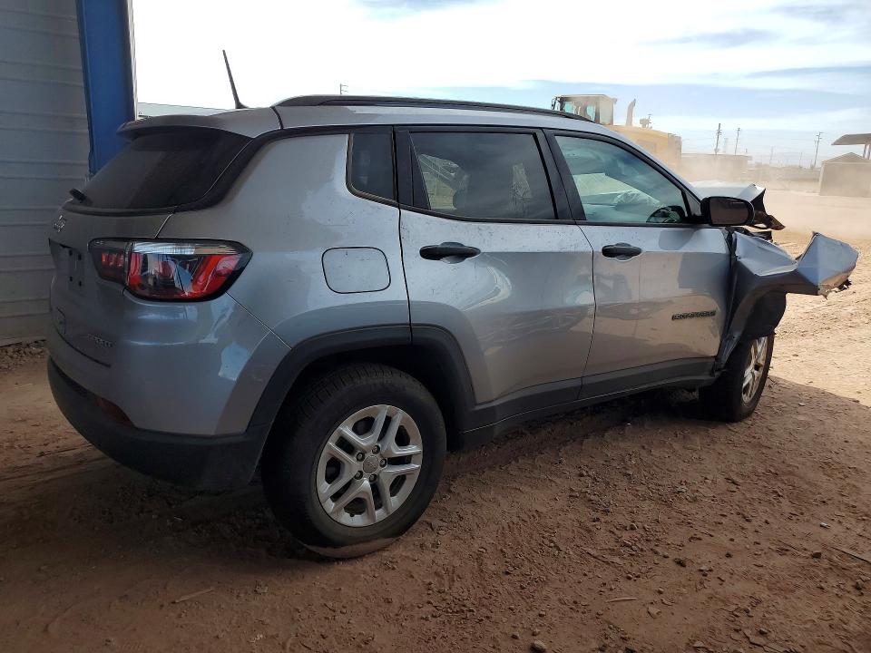 Photo 3 from auction – 2018 JEEP COMPASS with VIN 3C4NJCAB0JT124195