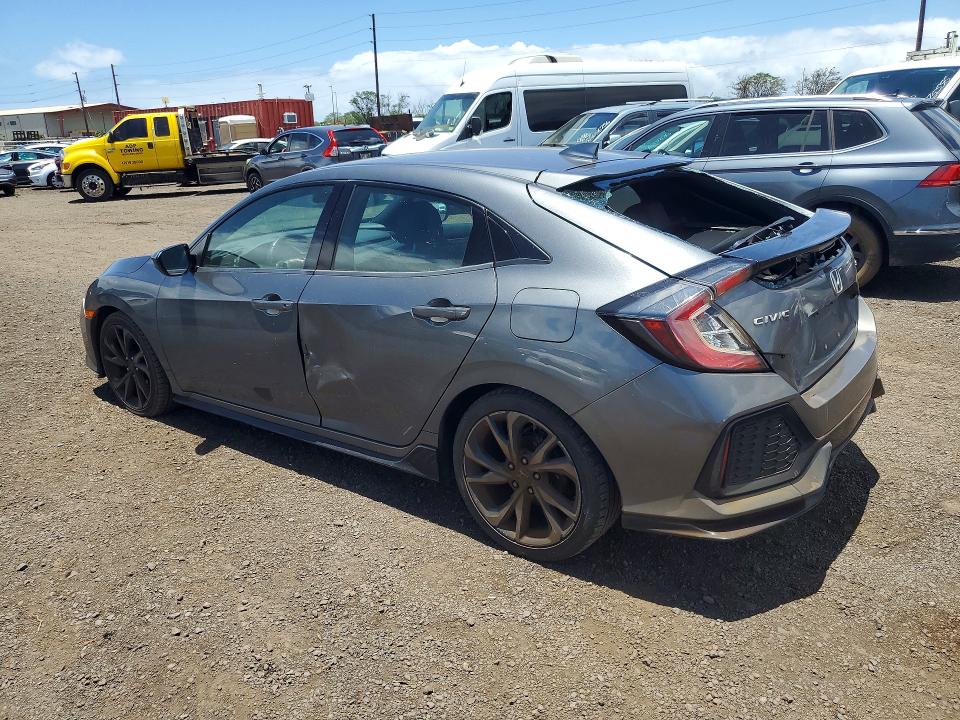 Photo 2 from auction – 2017 HONDA CIVIC with VIN SHHFK7H44HU425723
