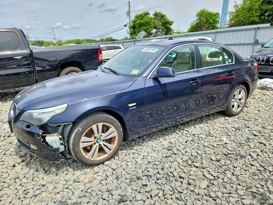 BMW 528 2010 with VIN WBANV1C56AC444467 - Photo from auction