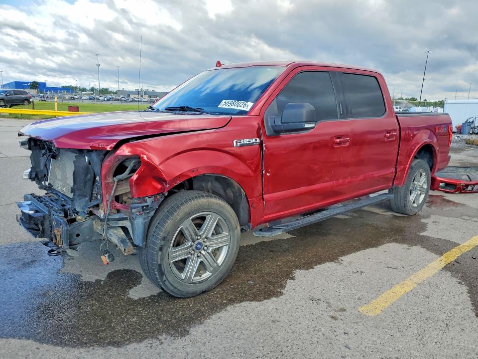 FORD F150 2018 with VIN 1FTEW1EG8JFC41397 - Photo from auction