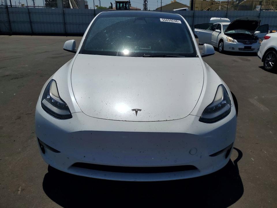 Photo 5 from auction – 2021 TESLA MODEL Y with VIN 5YJYGDEE9MF157124