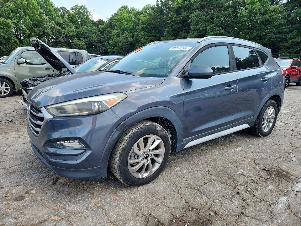 HYUNDAI TUCSON 2018 with VIN KM8J33A46JU663500 - Photo from auction
