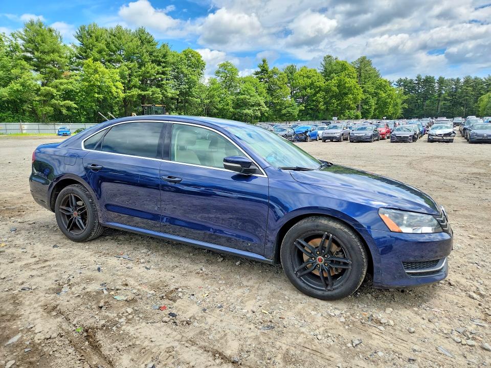 Photo 4 from auction – 2013 VOLKSWAGEN PASSAT with VIN 1VWBP7A33DC127848