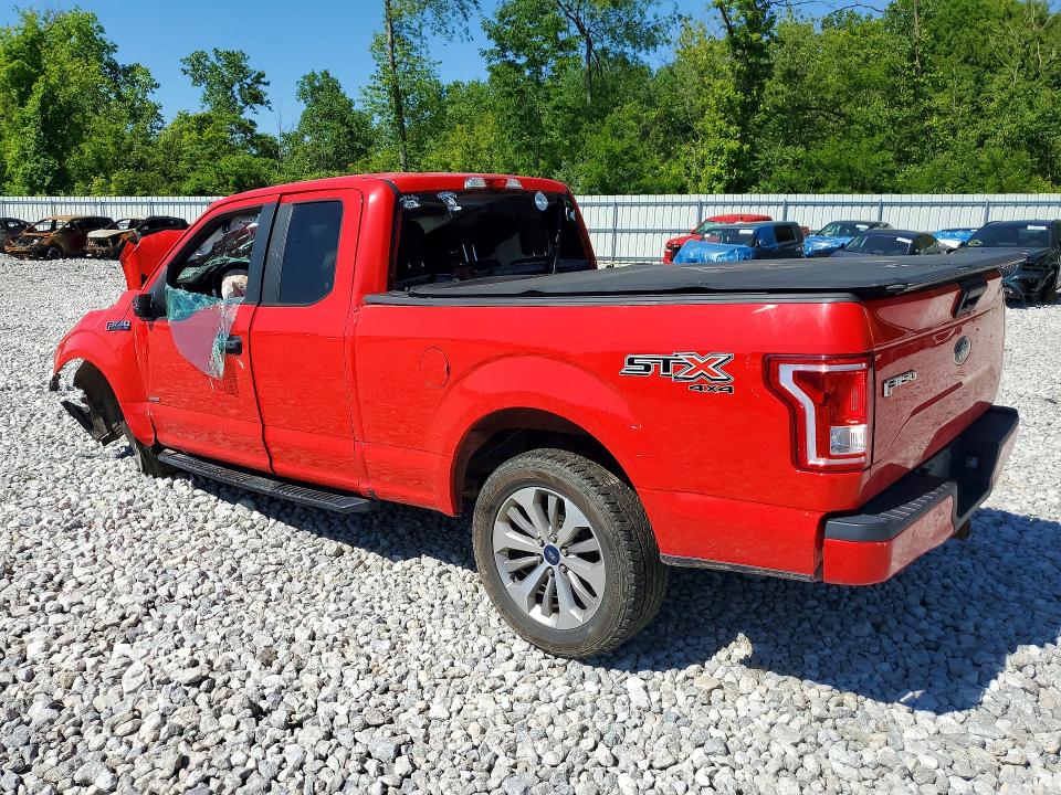 Photo 2 from auction – 2017 FORD F150 with VIN 1FTEX1EP9HKE03150