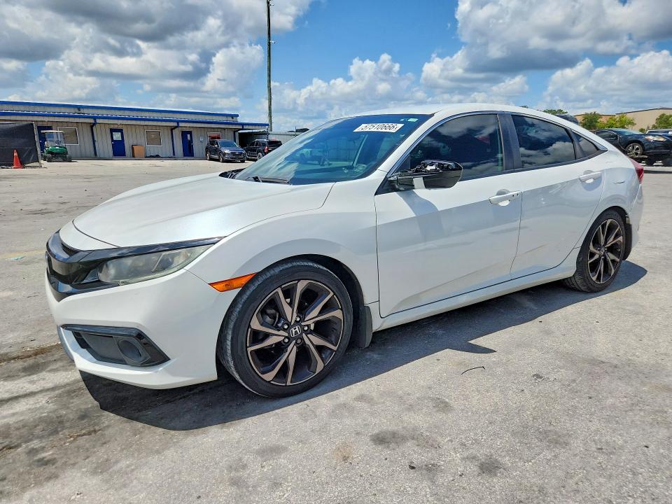 Photo 1 from auction – 2021 HONDA CIVIC with VIN 2HGFC2F88MH550205
