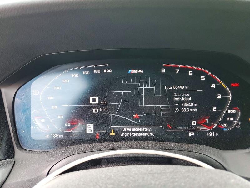 Photo 9 from auction – 2021 BMW M4 with VIN WBS33AZ01MCH48561