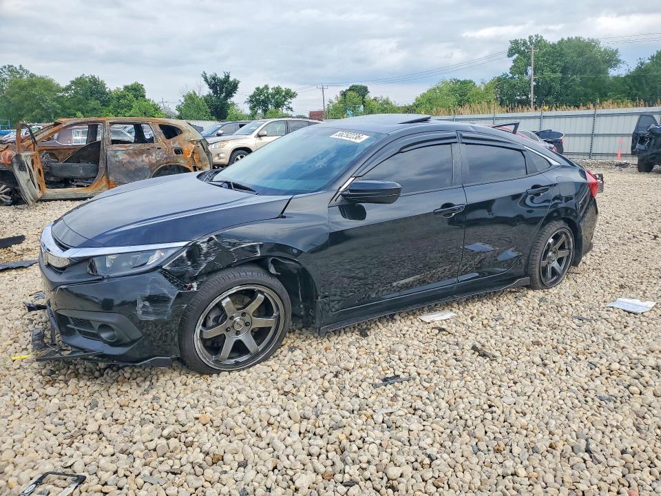 HONDA CIVIC 2017 with VIN 19XFC1E35HE031984 - Photo from auction