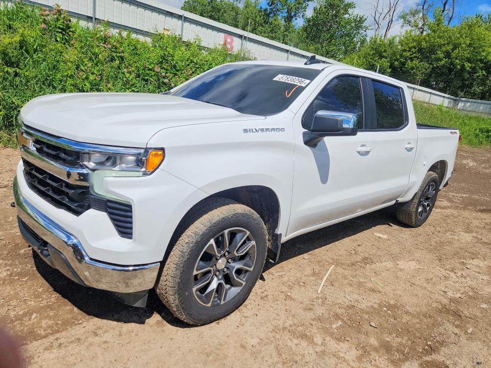 CHEVROLET SILVERADO 2024 with VIN 3GCPDKEK7RG315038 - Photo from auction