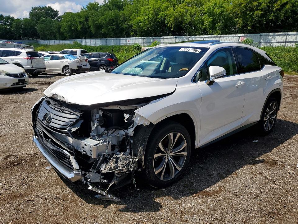 LEXUS RX 350 2019 with VIN 2T2BZMCA7KC202106 - Photo from auction