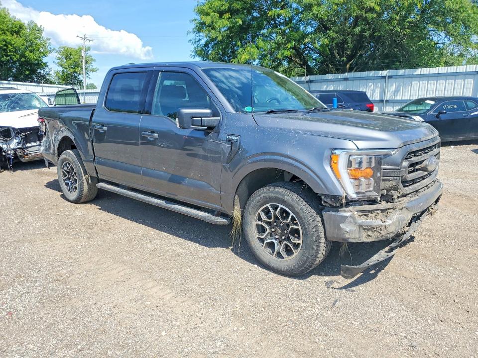 Photo 4 from auction – 2022 FORD F150 with VIN 1FTFW1E59NFB96088