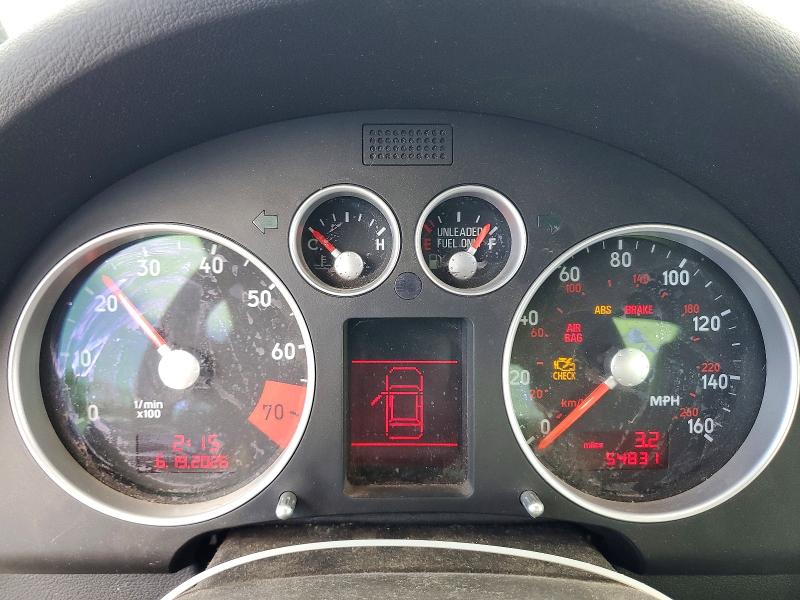 Photo 9 from auction – 2000 AUDI TT with VIN TRUTC28N2Y1029415