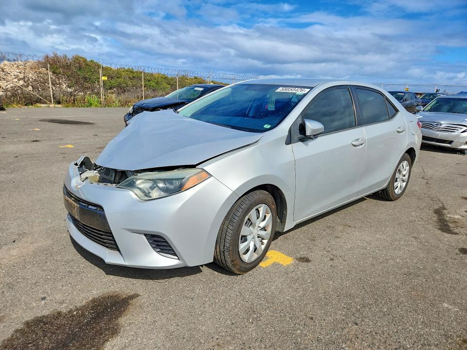 TOYOTA COROLLA 2016 with VIN 5YFBURHE7GP473802 - Photo from auction