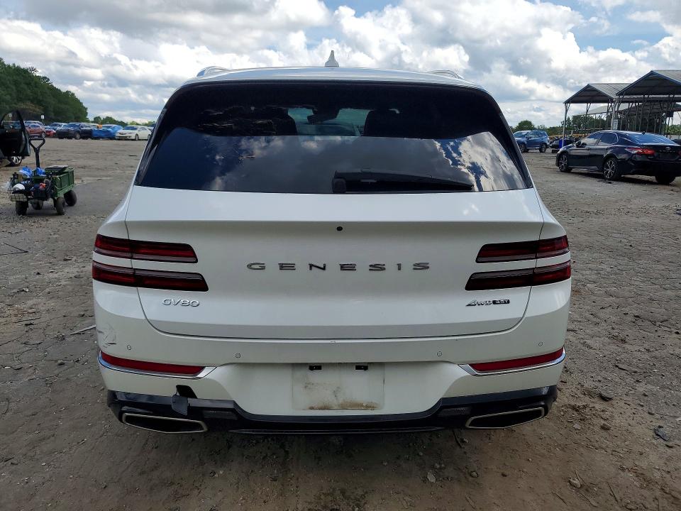 Photo 6 from auction – 2023 GENESIS GV80 with VIN KMUHCESC6PU143422