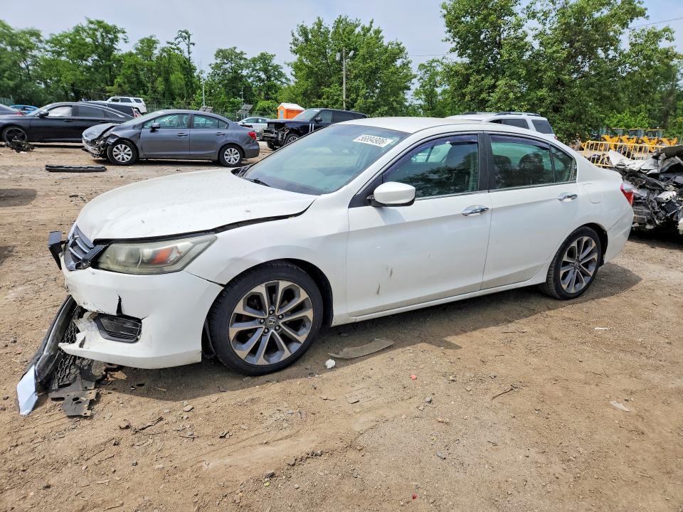 HONDA ACCORD 2013 with VIN 1HGCR2F55DA220852 - Photo from auction