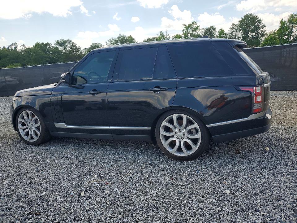 Photo 2 from auction – 2017 LAND ROVER RANGE ROVER with VIN SALGS2FE2HA322757