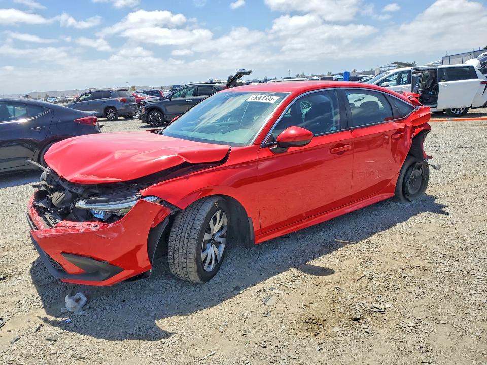 HONDA CIVIC 2022 with VIN 2HGFE2F21NH559576 - Photo from auction