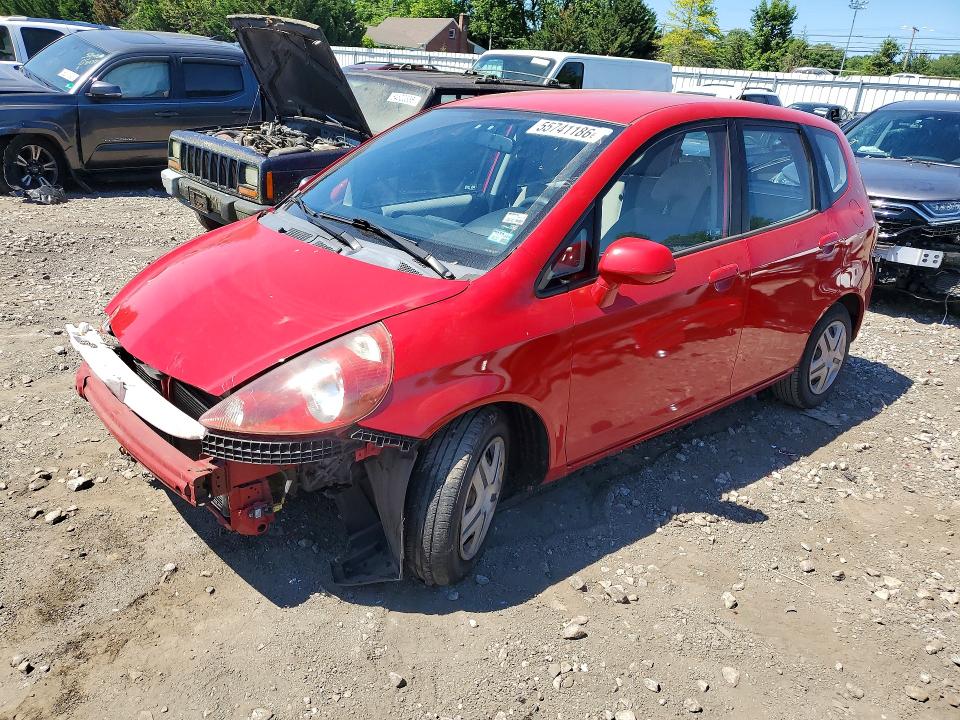 HONDA FIT 2007 with VIN JHMGD38477S024014 - Photo from auction