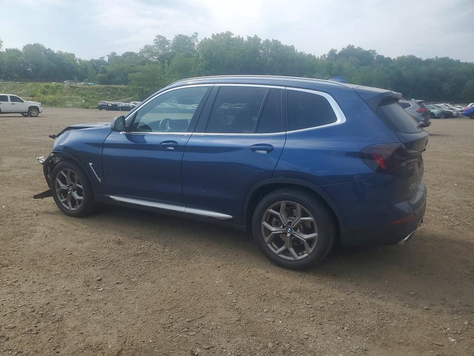 Photo 2 from auction – 2022 BMW X3 with VIN 5UX53DP01N9J37525