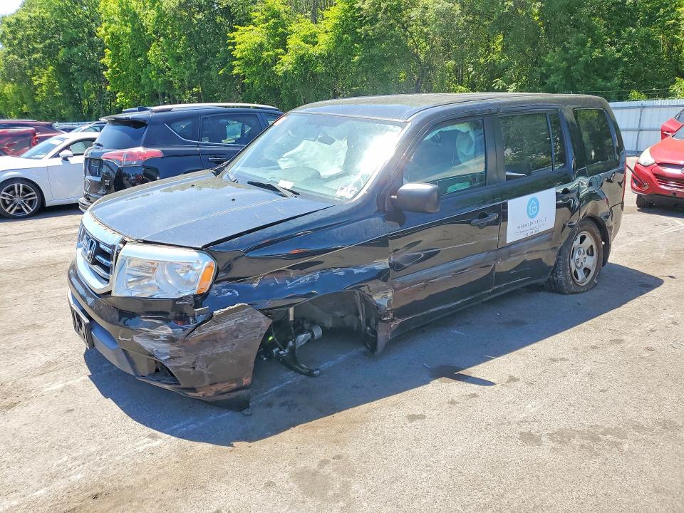 HONDA PILOT 2015 with VIN 5FNYF4H2XFB062062 - Photo from auction