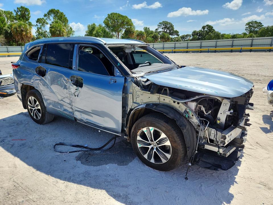 Photo 4 from auction – 2022 TOYOTA HIGHLANDER with VIN 5TDGZRBH2NS179030