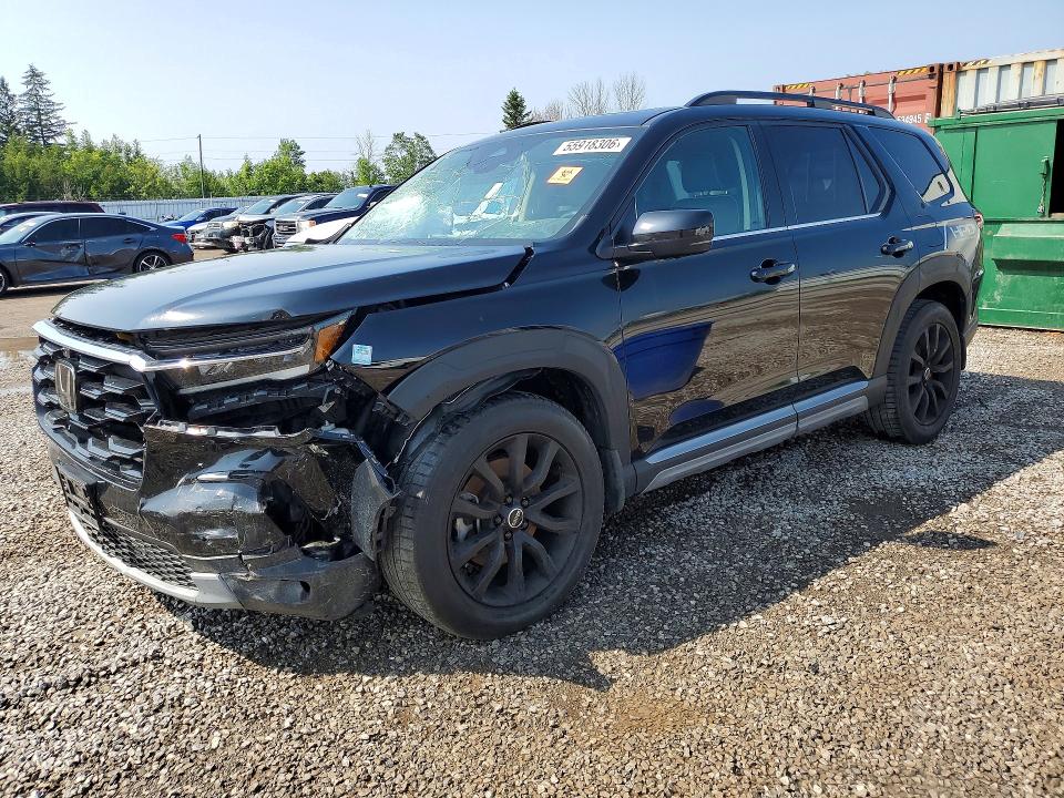 HONDA PILOT 2023 with VIN 5FNYG1H76PB504067 - Photo from auction