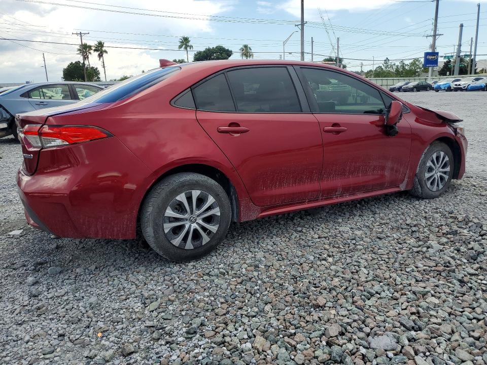 Photo 3 from auction – 2022 TOYOTA COROLLA with VIN JTDEAMDE2NJ049122
