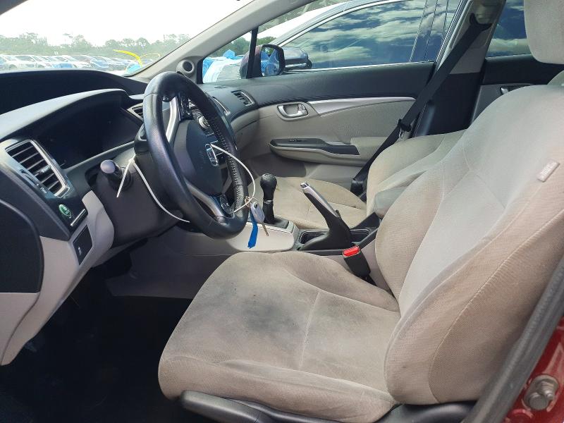 Photo 7 from auction – 2013 HONDA CIVIC with VIN 2HGFB2E51DH017154