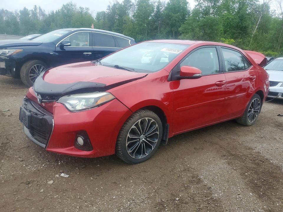 TOYOTA COROLLA 2015 with VIN 2T1BURHE3FC287690 - Photo from auction