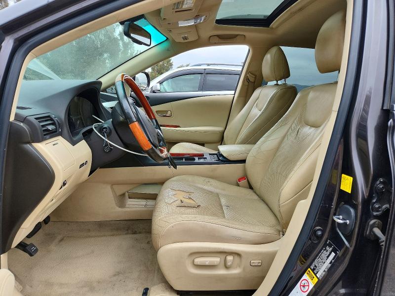 Photo 7 from auction – 2010 LEXUS RX with VIN 2T2BK1BA8AC078947