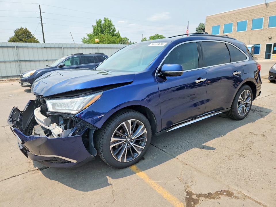 ACURA MDX 2019 with VIN 5J8YD4H57KL004841 - Photo from auction