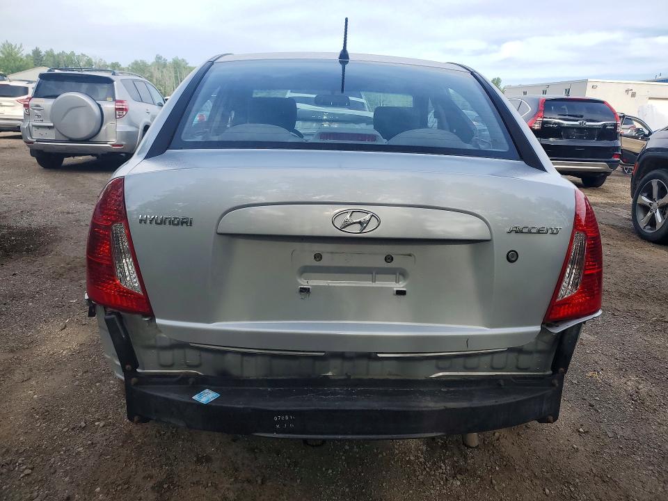 Photo 6 from auction – 2007 HYUNDAI ACCENT with VIN KMHCN45C87U165706