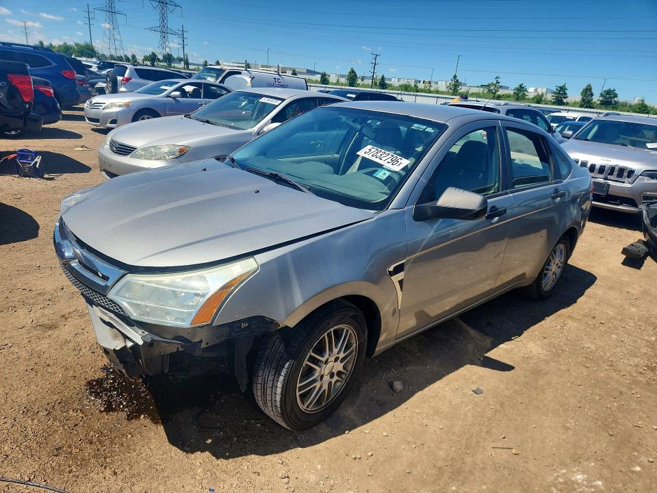 FORD FOCUS 2008 with VIN 1FAHP35N58W250692 - Photo from auction