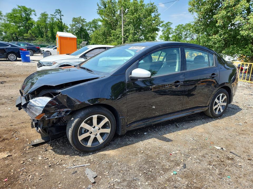 Photo 1 from auction – 2012 NISSAN SENTRA with VIN 3N1AB6AP0CL611590
