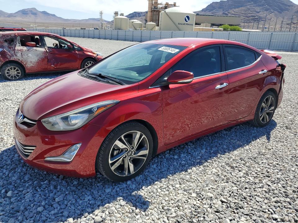 HYUNDAI ELANTRA 2015 with VIN 5NPDH4AE6FH547720 - Photo from auction