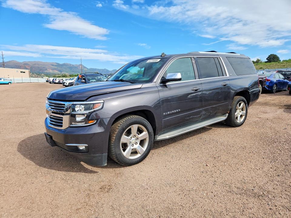CHEVROLET SUBURBAN 2015 with VIN 1GNSKKKC7FR243998 - Photo from auction