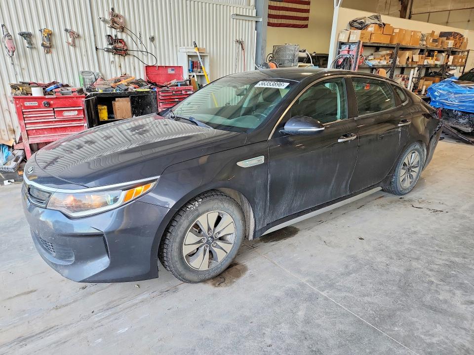 KIA OPTIMA 2017 with VIN KNAGT4LE9H5018531 - Photo from auction