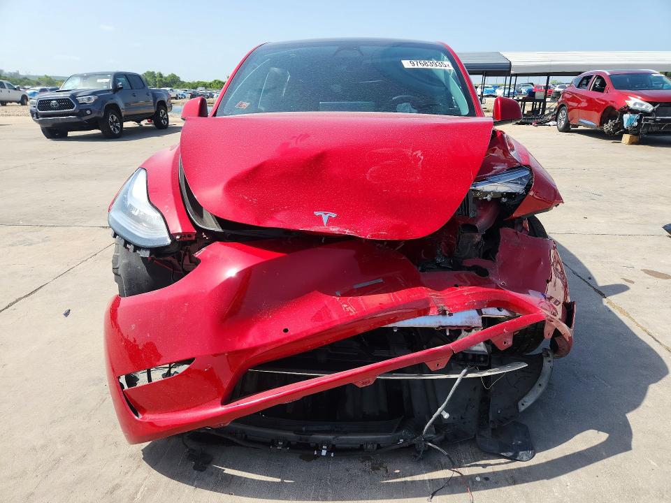 Photo 5 from auction – 2021 TESLA MODEL Y with VIN 5YJYGDEE9MF264335