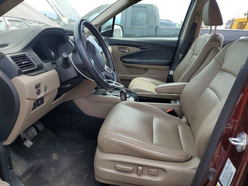 Photo 7 from auction – 2021 HONDA PILOT with VIN 5FNYF6H60MB062129