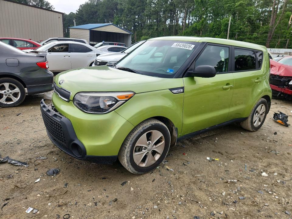 KIA SOUL 2015 with VIN KNDJN2A25F7790929 - Photo from auction