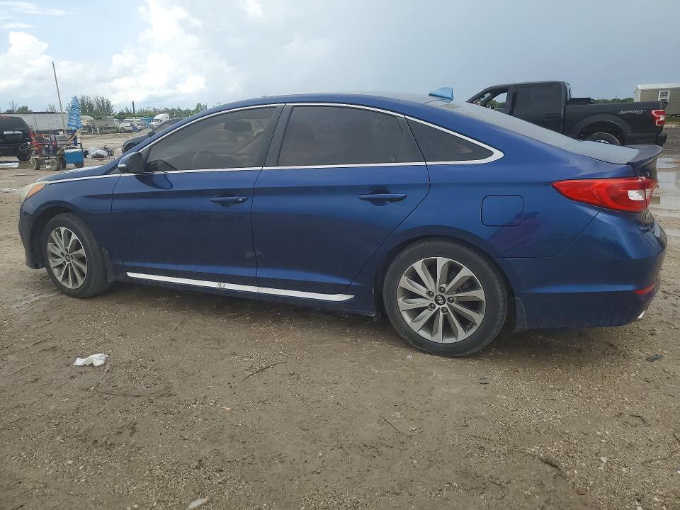 Photo 2 from auction – 2016 HYUNDAI SONATA with VIN 5NPE34AF6GH316698