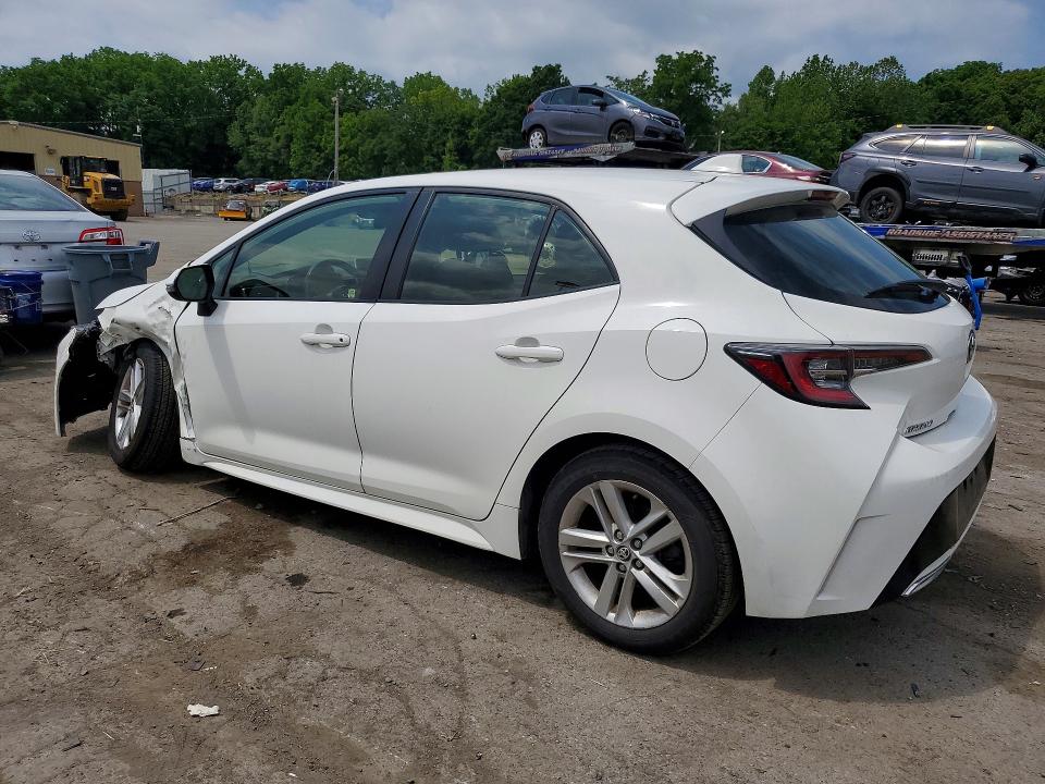 Photo 2 from auction – 2022 TOYOTA COROLLA HATCHBACK with VIN JTND4MBE5N3166554