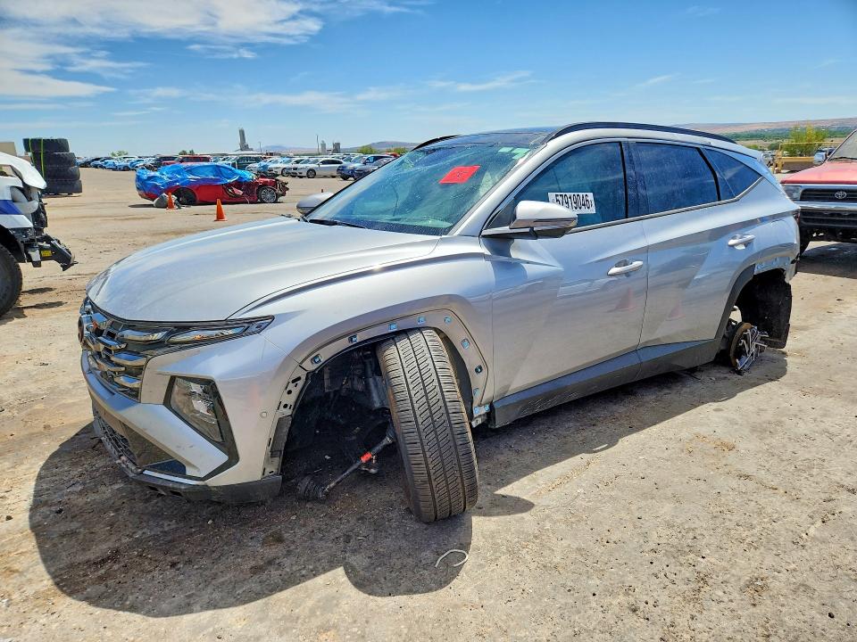 HYUNDAI TUCSON 2025 with VIN KM8JEDD18SU343467 - Photo from auction